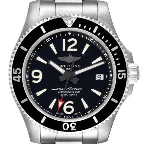 breitling superocean 42mm lug to lug|breitling 42 a17366 review.